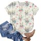 thumbnail image 5 of TaTaai Women Fashion Easter Printed Loose T Shirts Round Neck Short Sleeve Pullover Casual Soft Comfortable Lightweight Tops for Daily Home Vacation Outfits Gift, 5 of 5