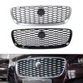 thumbnail image 3 of Car Front Bumper Grill Upper Mesh Grille For Jaguar XF 2016-2019, 3 of 7