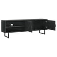 thumbnail image 3 of Marsden 2-door Mango Wood 70-inch TV Stand Charcoal Black, 3 of 11