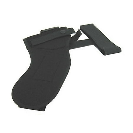 UNCLE MIKES ANKLE HOLSTER -1 12 BLACK CORDURA