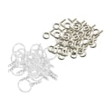 thumbnail image 1 of 50 Piezas 25 Mm Llave Dividida con Cadena + 50 Piezas Tornillos Alfileres Joyería Artesanal, 1 of 6