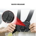 thumbnail image 4 of Camera Vest Holder Strap, Camera Harness ABS PC Lightweight Adjustable Easy Wearing Quick Release Base Firm Holding  For Hiking, 4 of 8