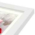 thumbnail image 2 of Golden State Art 12x16 Wall Mounting Picture Frame, Matted to 11x14, White, 1 Pack, 2 of 8