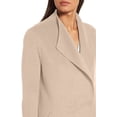 thumbnail image 3 of Kenneth Cole New York Women's 17LMW595 Double Face Wool Blend Jacket with Knit Sleeve - Chincilla - S, 3 of 4