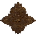thumbnail image 3 of 67 1/4"W x 43 3/8"H x 4"ID x 2"P Melchor Diamond Ceiling Medallion (Fits Canopies up to 4"), Hand-Painted Root Beer Crackle, 3 of 5