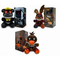 Collectible Stuffed Combo 3 Character Nightmare Plush   Phantom Chica Plush   Burntrap Plush Birthday Gift For Kids, For All Ages, 7 plush