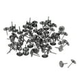 thumbnail image 2 of Uxcell 7/16-Inch Head Dia Black Round Thumb Upholstery Nails Tacks 80 Pack, 2 of 5
