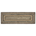 thumbnail image 5 of VHC Brands Espresso Stair Tread, Jute Blend, Rect, Brown Black Tan White, 8.5 x 27 inches, 5 of 5