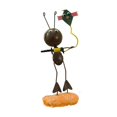 thumbnail image 1 of Resin Figurine Decorative Delicate Durable Playing Guitar Ant Decor, 1 of 5