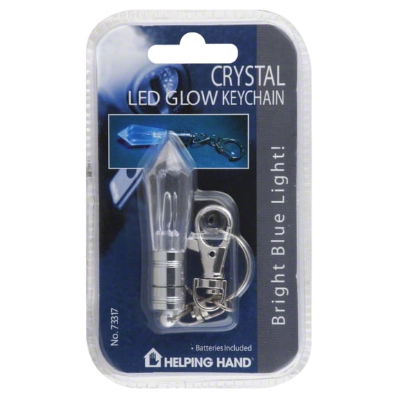Crystal LED Glow Keychain No 73317 Listed with ExportYourStore.com
