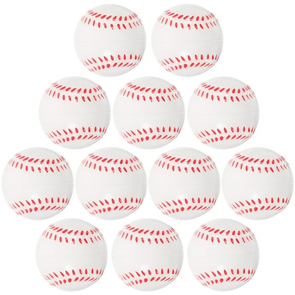 Worgeous  12 Pcs Kids Training Baseballs Toddler Chasing Elastic Baby Toys Child