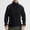 #302-Black, variant on Mens Tactical Stand Collar Fleece Jacket Full Zip Grid Polar Fleece Outerwear Thermal Liner Coat For Outdoor Sports Hiking Black S Gift