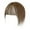 C, variant on WEIWEIGG 3D Hand-Woven Clip In Fringe, Human Hair Extension for Women, Brown, Real Hair Bangs, Easy to Wear Natural Look