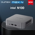 thumbnail image 2 of Computadora de escritorio OUMAX Mini PC Intel N100 16 GB 500 GB Max N95 8 GB 256 GB Quiet Dual 1000M LAN VS Mini S12 T8 Pro B4 Plus, 2 of 5