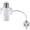 White, variant on 1 Pcs 3 in 1 Light Socket Outlet Adapter, E26 Light Socket to Plug Adapter with Extension Cord, 3 Prong Bulb Outlet Converter for Indoor Outdoor Garage, Porch, Patio, Camera, LED Strip (White)