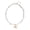 Transparent, variant on Elegant Coastal Necklace Adjustable Chain Starfishes Seashells Design Lightweight Allergy Resistant Jewelry For Beachwear