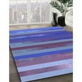 thumbnail image 3 of Ahgly Company Machine Washable Indoor Square Transitional Purple Amethyst Purple Area Rugs, 7' Square, 3 of 7