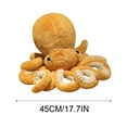 thumbnail image 3 of Fridja Cute Simulation Octopus-Animal Plush Toy Filled Stuffed Animals Pendant Cartoon Animal Home Decoration Cute Pillows 45CM, 3 of 7