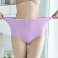 thumbnail image 7 of Women Cotton Underwear 2 Pack Comfort Maternity Pregnancy Panties Plus Size High Waist Postpartum Support Briefs, 7 of 7