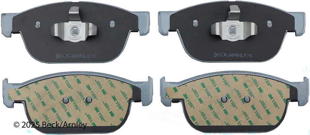 BeckArnley 085-2101 Premium Asm Brake Pads