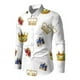 thumbnail image 2 of Camisa Casual De Manga Larga Estampada En Corona Para Hombre, 2 of 5