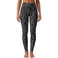 thumbnail image 6 of SEANATIVE Leggings for Women Tummy Control Gray Leopard Print, 2XL, 6 of 6
