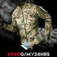 thumbnail image 5 of Chaqueta de hombre suave impermeable para proteger rompevientos exterior cálido Outwear para senderismo ejercicio Green_XL, 5 of 9