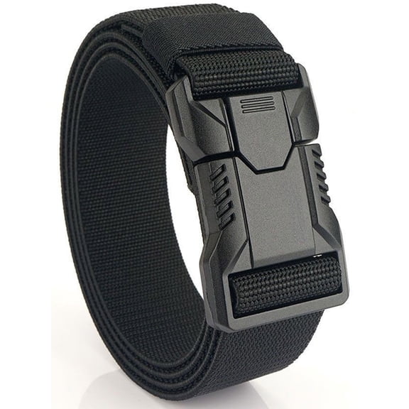 Livrdious Belts for Men 1.5 Inch Adjustable Nylon Web Mens Belt with Quick Release Buckle, 50'' Belts