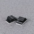 thumbnail image 1 of FOMIYES 50Ud Wire Clamp Negro Con Adhesiva Doble Para Organizar Cables Seguros, 1 of 5