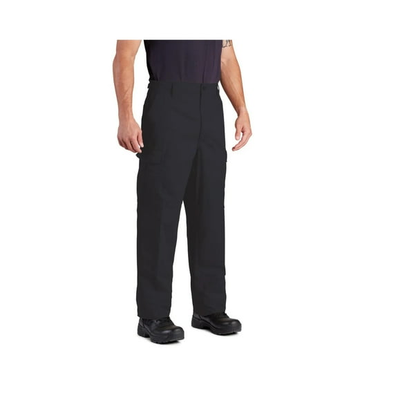 PROPPER Men's Button Fly Trouser - 65/35 Ripstop-Dark Navy-XSR