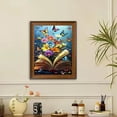 thumbnail image 3 of Adult Paint-by-Number Set - Butterfly and Book Pattern, DIY Acrylic Oil Painting, Adult Paint-by-Number Set, Suitable as a Gift or Home Wall Decoration, 40*50cm, Frameless., 3 of 4
