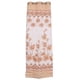 thumbnail image 2 of Cortina de tul voile con estampado floral jacquard de 250x100 cm Cafe jacquard, 2 of 9