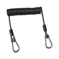 thumbnail image 3 of Cordón de pesca retráctil en espiral, soporte para caña de pescar, correa para cañas de pescar, Champán claro, 3 of 8
