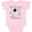 AD-Pink, variant on My Nana Loves Me Boys or Girls Baby Bodysuit