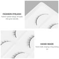 thumbnail image 3 of FELTECHELECTR 10 pares de pestañas postizas densas y rizadas naturales para mujer, 3 of 6