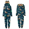 thumbnail image 3 of 2023 Pyjama Joyeux Noël Pyjama de Noël pour Femmes Grenouillère Pyjama pour Femmes Pyjama de Noël en Coton Biologique pour Femmes, 3 of 8