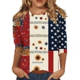 thumbnail image 2 of Women's 250th Anniversary USA Shirt Patriot We The People T-Shirt 250 Years of America, 2 of 5