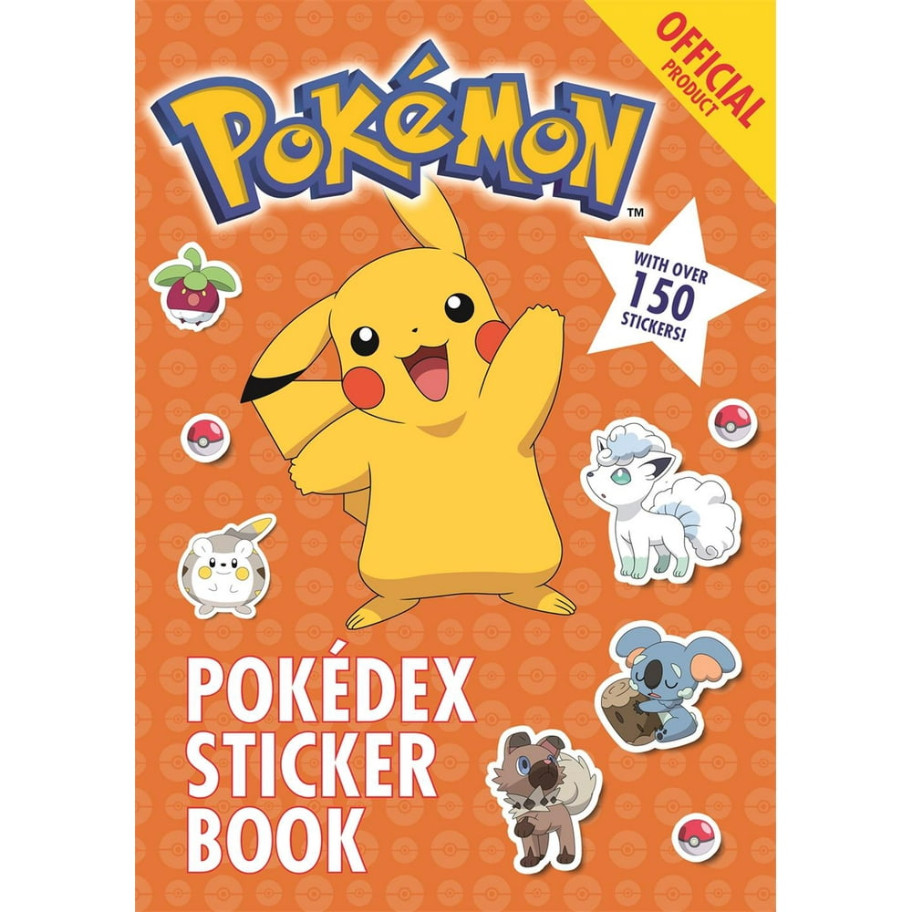 OFFICIAL POKEMON POKEDEX STICKER BOOK