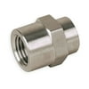 Female Hex Coupling, Pipe 1/2 x 3/8 In