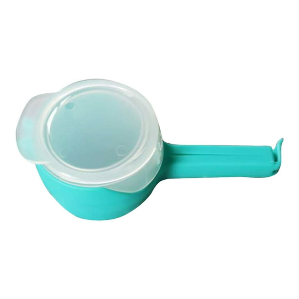 Clips para bolsas para alimentos, clips de sellado para almacenamiento de alimentos con boquillas para verter, clips para bolsas de chips de cocina, clips selladores de tapas de plástico, ideales para