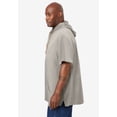 thumbnail image 3 of KingSize Men's Big & Tall Gauze Short-Sleeve Hoodie, 3 of 6