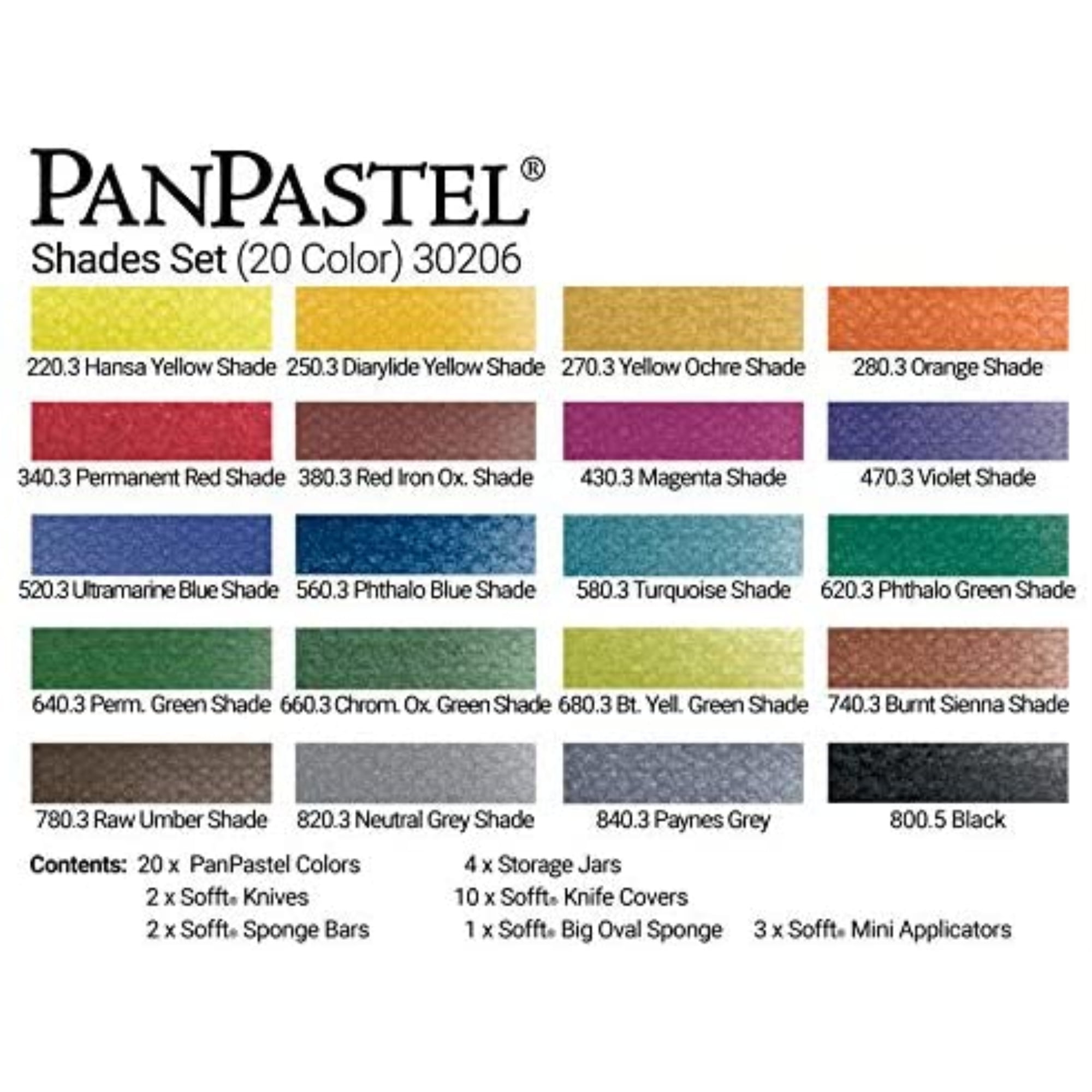 PanPastel - 30203 20 COLOUR PORTRAIT SET