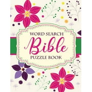 Word Search Bible Puzzle Book: Christian Living Puzzles and Games Spiritual Growth Worship Devotion (Paperback)(Large Print)