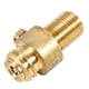thumbnail image 4 of Conector de latón, M18x1.5 TR21x4 Conector de cilindro de latón soda Accesorio de latón creado con maestría, 4 of 11