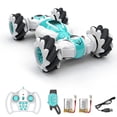 thumbnail image 2 of Coche De Acrobacias Radiocontrol Coches 4WD Watch Gesture Sensor 2.4GHz RC Stunt Car Toys con 2 baterías (verde), 2 of 5