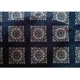 thumbnail image 5 of oneOone Cotton Silk Medium Blue Fabric Block Sewing Material Print Fabric By The Yard 42 Inch Wide, 5 of 5