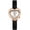 Black White, variant on Luxury Women's Watch Heart Shape Case Diamonds Leather Strap | Quartz ,Waterproof, Elegant Casual Ladies Wirstwatch