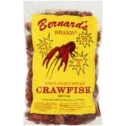 Whole Cooked and seasoned crawfish