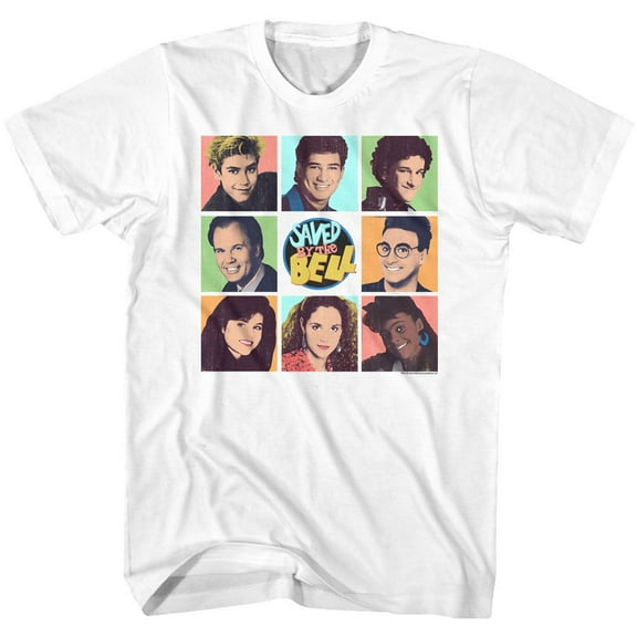 Saved By The Bell Savedbtb White Adult T-Shirt M