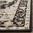 thumbnail image 3 of Safavieh Chelsea Flowers Floral Area Rug, Black/Natural, 6' x 9', 3 of 8